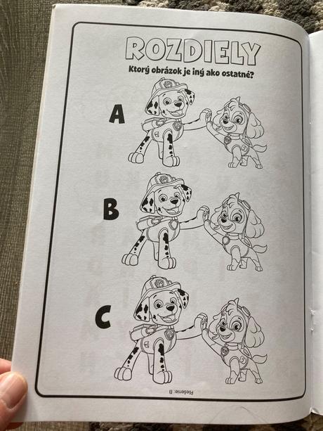 Omaľovánky paw patrol, 