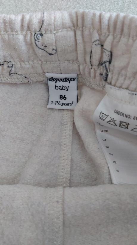 Teplejšie tepláky "ľadový medveď" 86, dopodopo,86