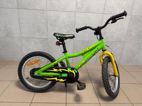 Detsky bicykel ghost powerkid 16 green / yellow, ghost,16