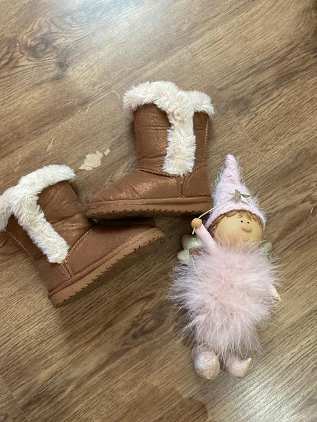 Čižmičky s kozusinou 21, f&f,21