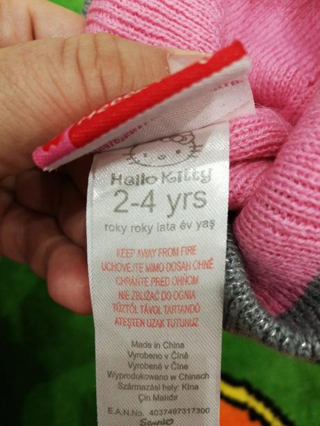 Set čiapka a rukavice, sanrio,98