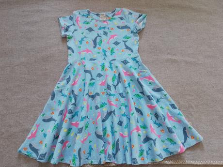 Dievčenské letné šaty zn. frugi, 134
