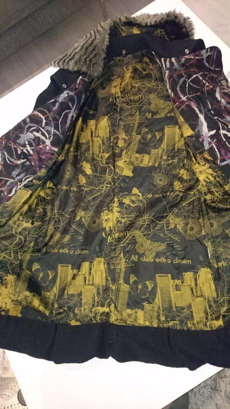 Kabát desigual, desigual,36