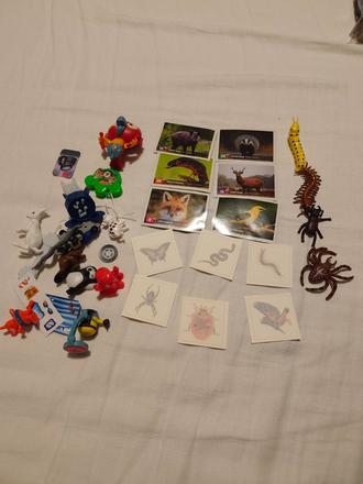 Sada plastových hračiek, 