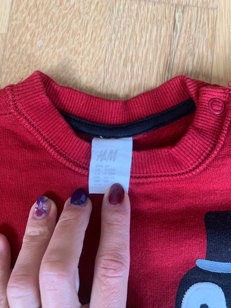 Mikina h&m tučniaky 80, h&m,80