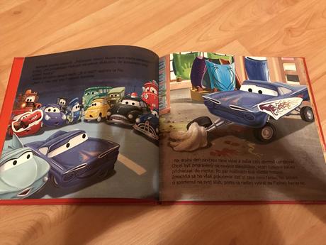 Kniha cars disney,