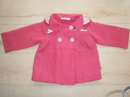 Kabátik ružový, 80