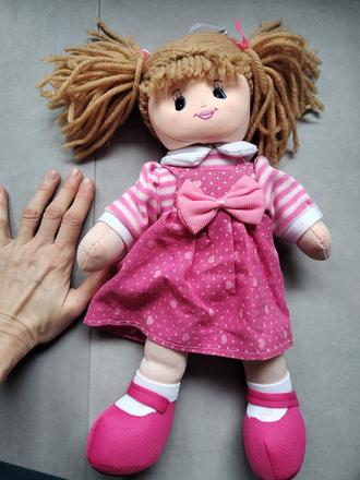 2 látkové mäkké bábiky, 