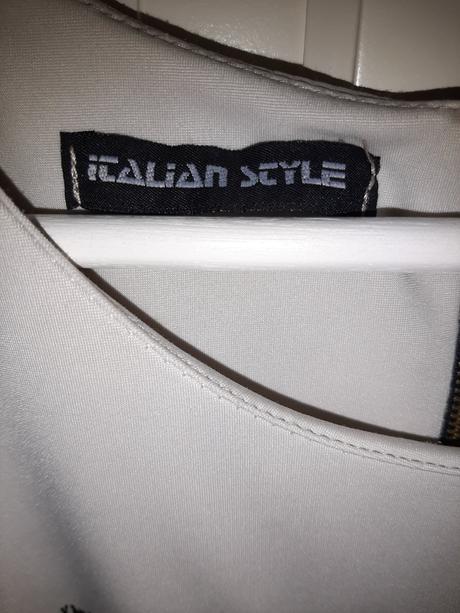 Šaty italian style, s