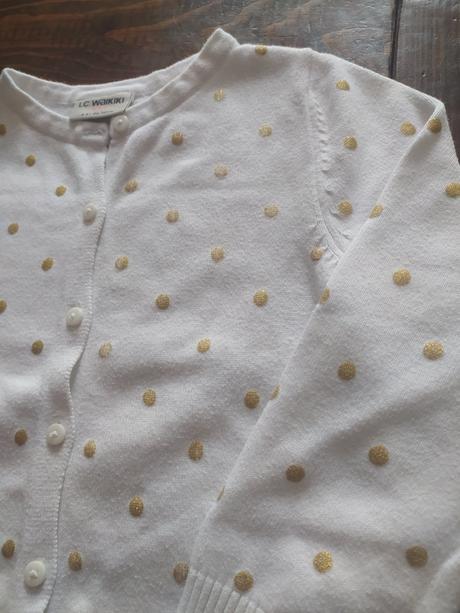 Sveter "zlaté bodky", 104