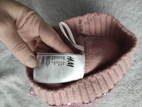 Trblietavá čiapka 104, h&m,104