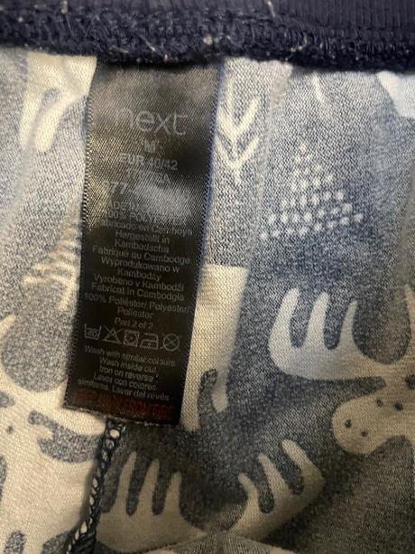 Vianočné pyžamo pre maminu, next,m