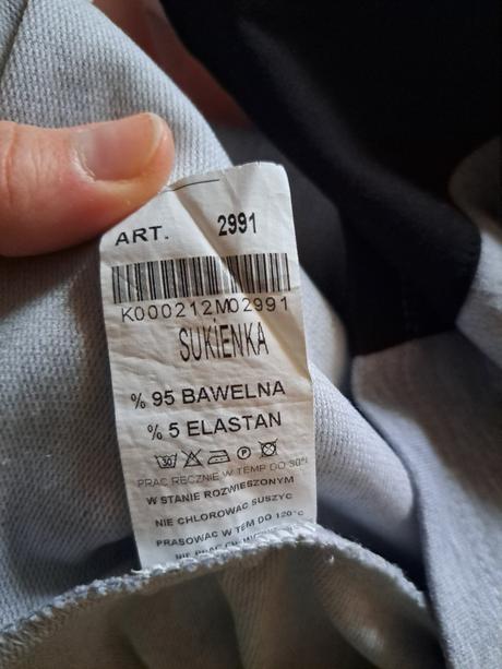 Teplákové šaty, l