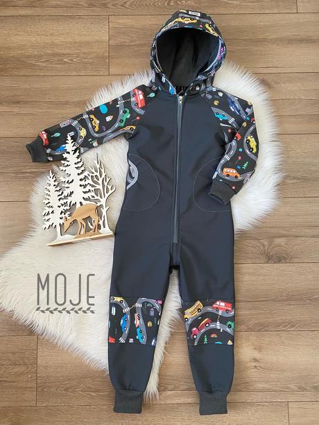 Softshellovy overal, 74 - 104