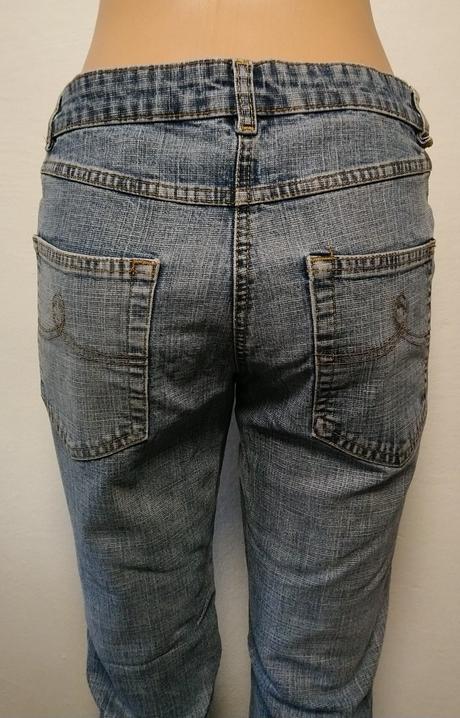 Dámske elastické rifle, papaya, papaya,m