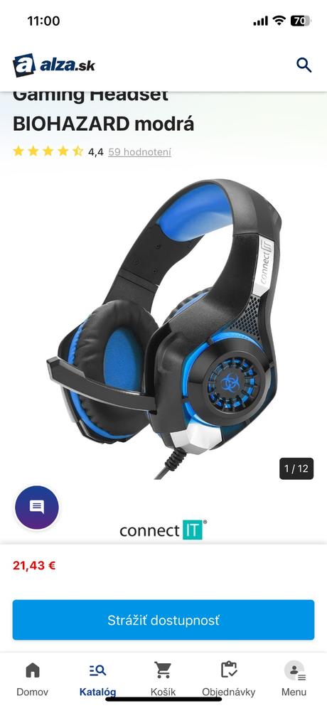 Slúchadlá connect it, 