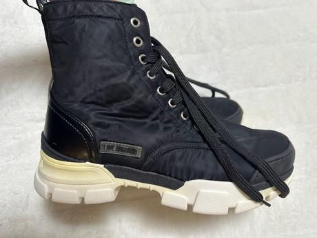 Šušťákové členkové tenisky zn. love moschino, moschino,40