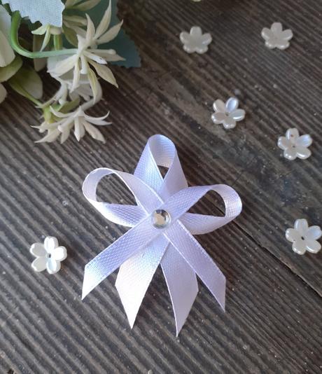 Svadobné pierka biele, 