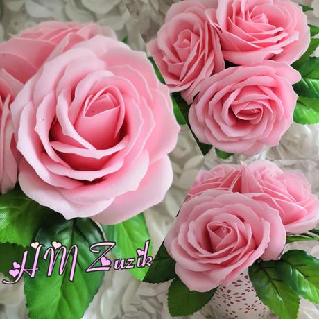 Mydlové kytice, dekorácie, 