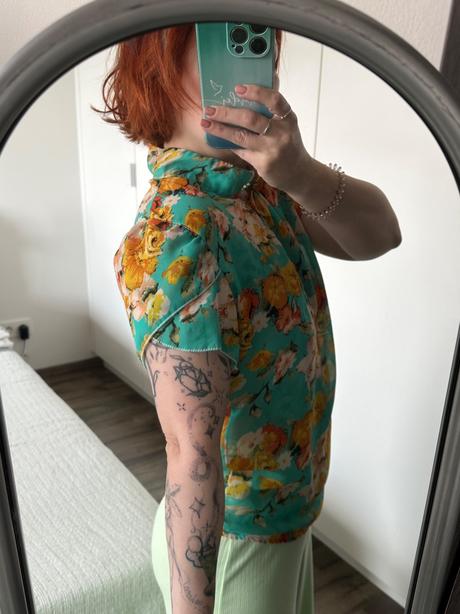 Kvetinová blúzka / košeľa, xs