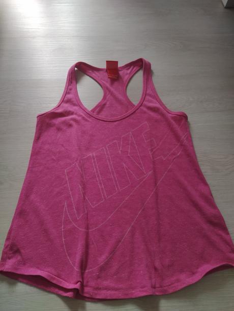 Ružové tielko s-m, nike,m