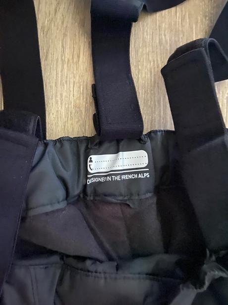 Detské lyžiarske nohavice wedze, wedze,158