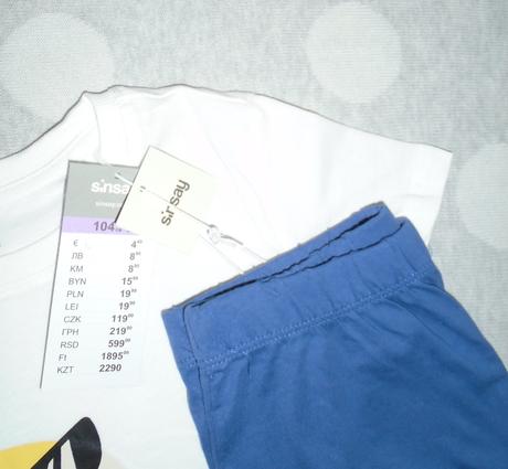 Letné pyžamo na 3 až 4 roky, sinsay,98 / 104 / 110