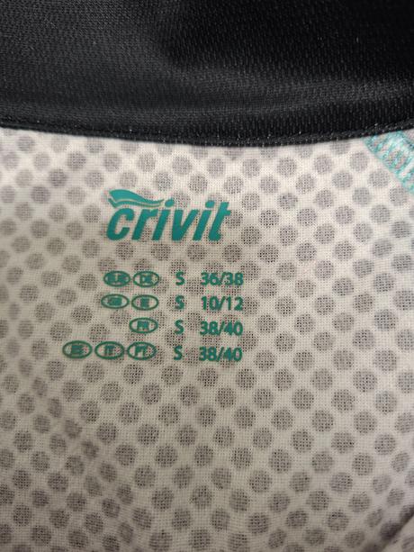 Cyklistické tričko 36/38 s, crivit,36