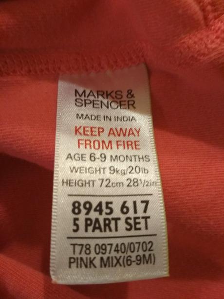 Body m&s veľ 74, marks & spencer,74