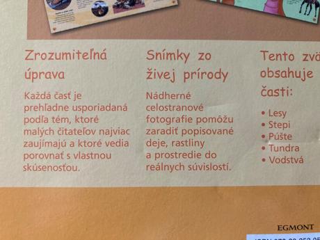 Moja prvá encyklopédia zem, 