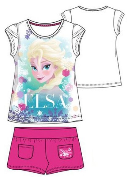 Tričko a kraťasy frozen, disney,104 / 110 / 116 / 128