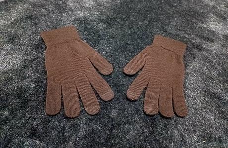 Hnede rukavice v.uni, 