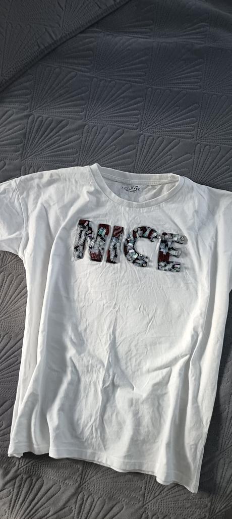 Biele tričko s aplikáciou, reserved,164