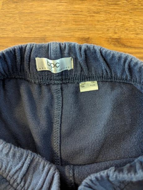 Tepláky, bonprix,104