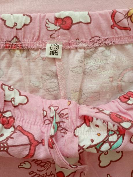 Pyžamo hello kitty - 1x oblečené, sinsay,s