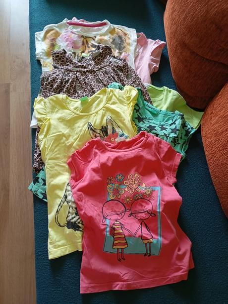 Tričká 7ks 122, 122