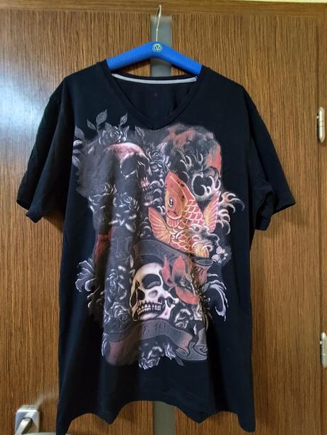 Tricko s potlacov f&f vel, predpokladam l, f&f,l