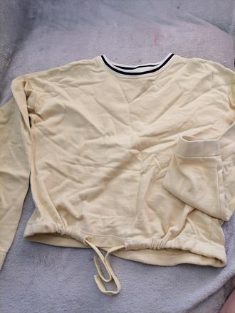 Tenka mikinka kratka so snurkami, m