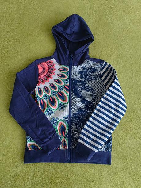 Nenosená obojstranná mikina desigual, originál, desigual,128