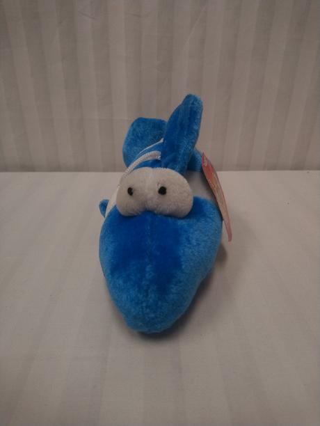 Plyšová modro biela ryba, oakes leisure, 28 cm, 