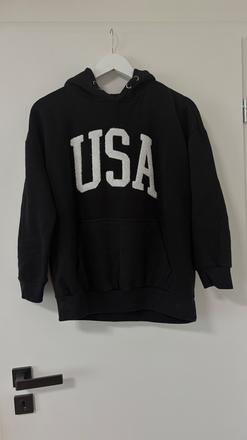 Mikina oversize s napisom usa, 152