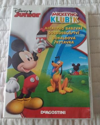 Detské dvd mickeyho klubík,
