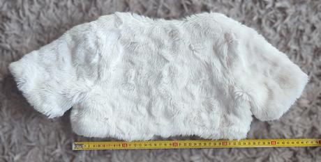 Dievčenské kožušinové bolerko, h&m,116