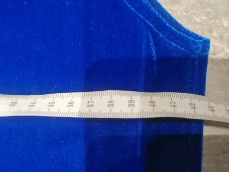 Zamatové šaty lindex vm,elast.,kráľovská modrá, lindex,m