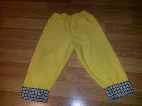 Žltý baby komplet, 68