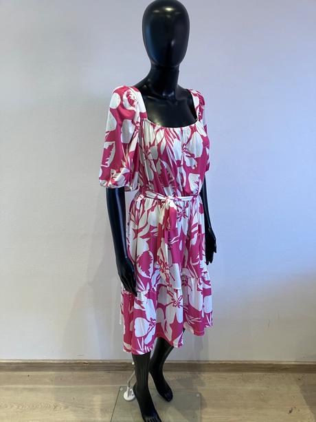 Dámske vzorované šaty bodyflirt (44-46), xxl