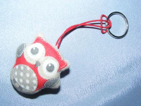 Kľúčenka - prívesok sova - sovička - hand made, 