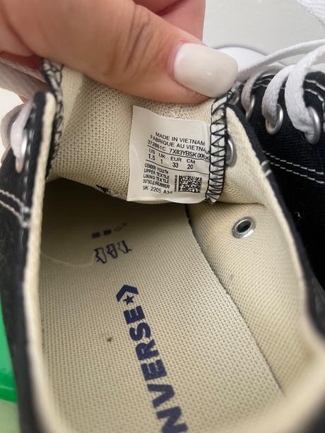 Converse detské tenisky, veľkosť 33, converse,33
