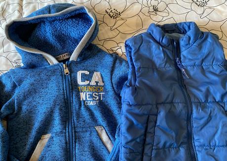 Prešívaná zateplená vesta h&m v. 128, h&m,128