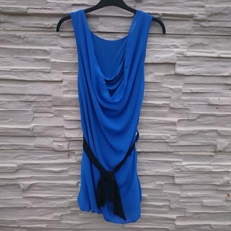 Kráľovsky modré šaty, s